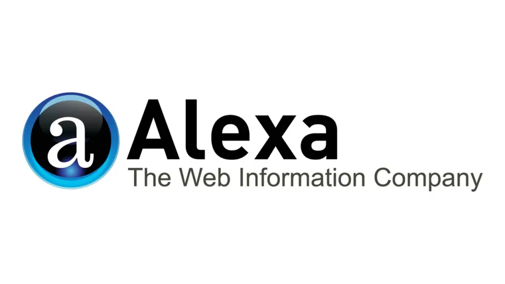 The Alexa logo featuring a blue circle with the letters A and Z in white. The letters are partially enclosed in a speech bubble shape, also in blue, with a small white arrow pointing upward inside the speech bubble.